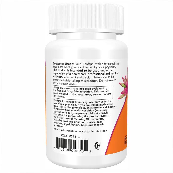 Vitamin D-3 50,000 IU - 50 softgels