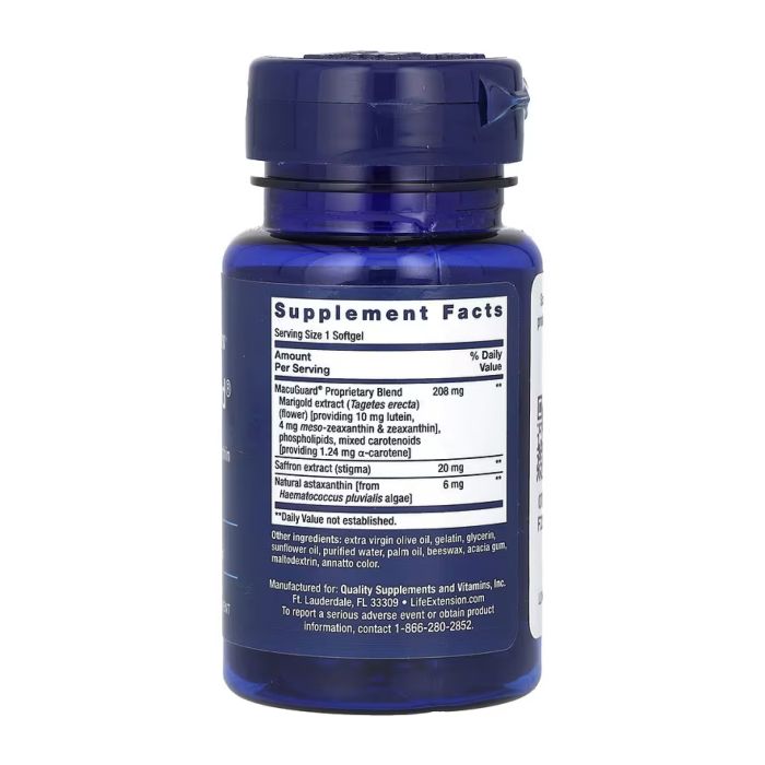 MacuGuard® Ocular Support with Saffron & Astaxanthin - 60 softgels