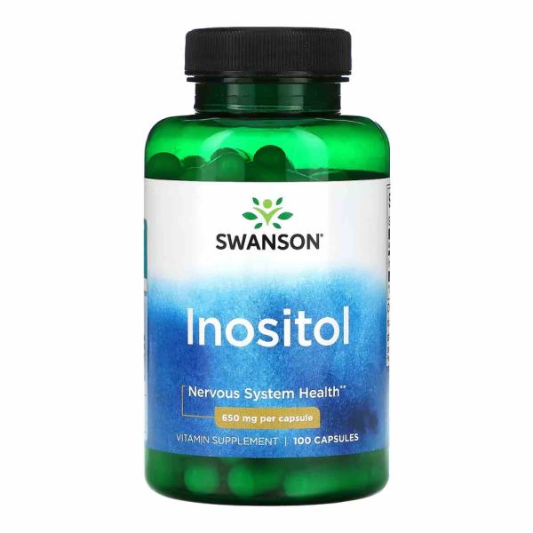 Swanson, инозитол, 650 мг – для поддержания нервной системы - 100 caps Swanson, инозитол, 650 мг – для поддержания нервной системы - 100 caps