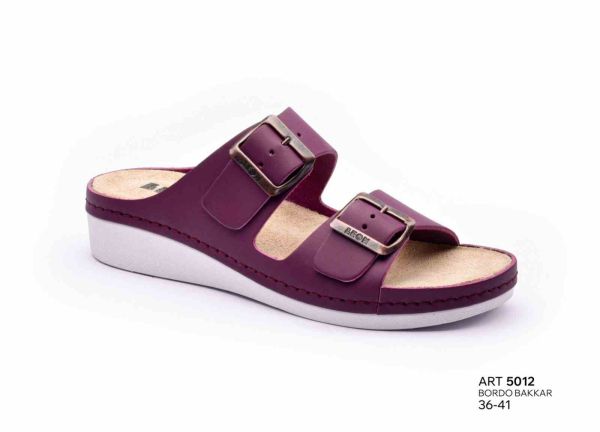 Шльопанці LEON 5012 Bordo Шльопанці LEON 5012 Bordo