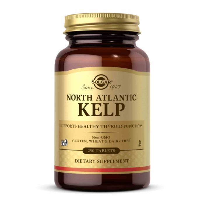 Kelp 200mcg North Atlantic - 250 tabs Kelp 200mcg North Atlantic - 250 tabs