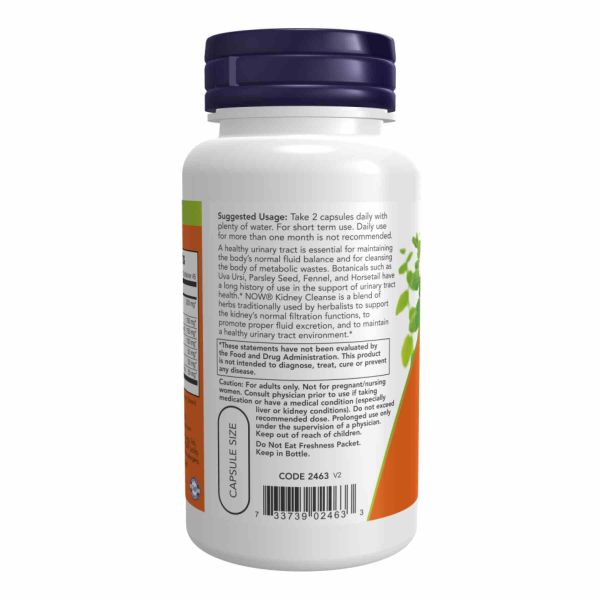 Kidney Cleanse - 90 капсул | Підтримка здоров’я нирок та сечовивідних шляхів