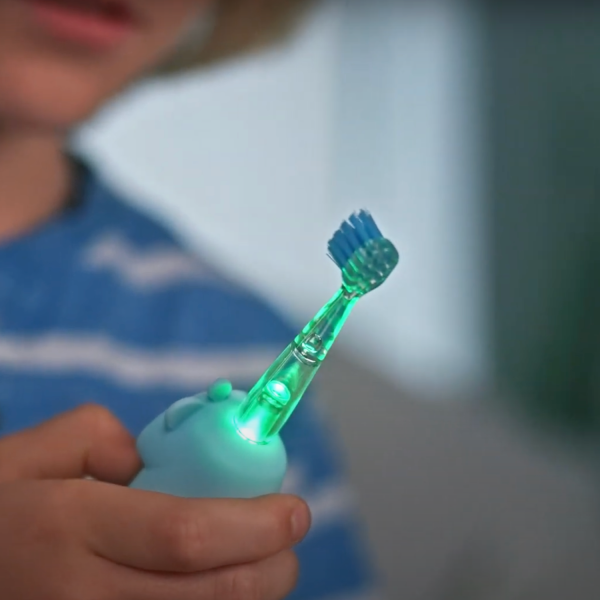 Дитяча зубна щітка MEDICA+ KidsBrush 2.0 Blue + Насадки (6 шт)