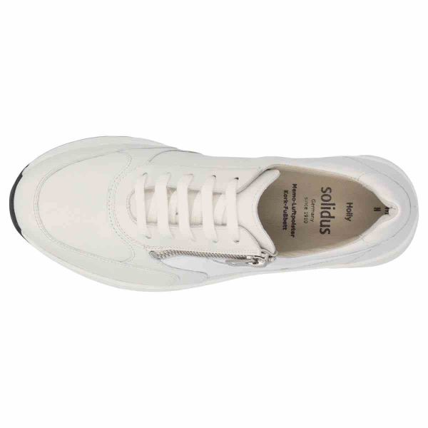 Кросівки демісезонні жіночі Holly, білий (арт. 7 46023 10066), Solidus (Німеччина)