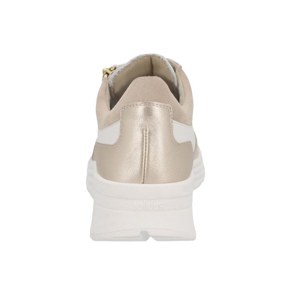 Кросівки демісезонні жіночі Holly, св.бежевий/білий (арт. 7 46022 30599), Solidus (Німеччина)