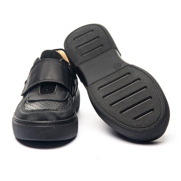 Кеды профилактические для мальчика, черные (арт.1297), Theo Leo (Турция)