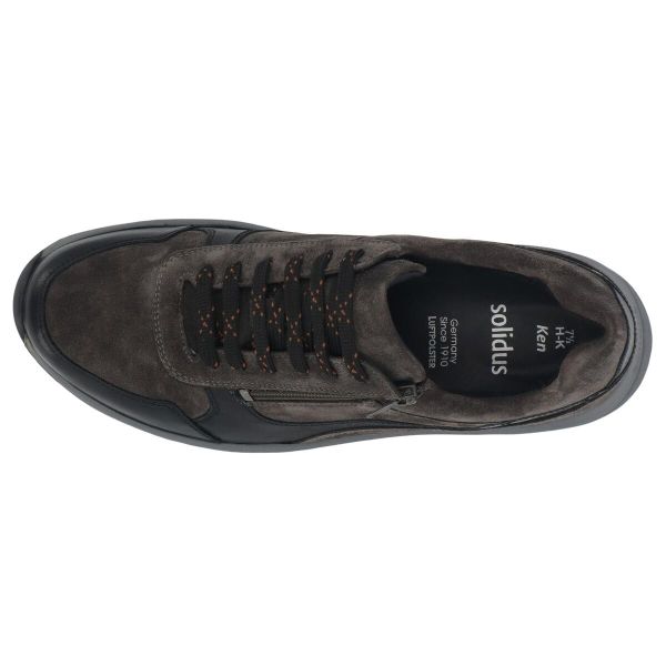 Кросівки чоловічі Ken, чорний/коричневий (арт. 7 71122 01206), Solidus (Німеччина)