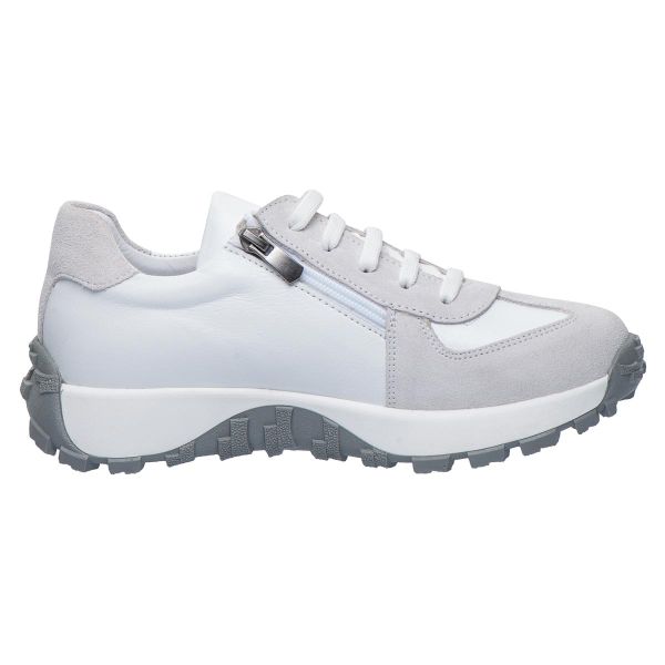 Кросівки профілактичні для дівчинки, білий/сірий (арт. LEO-3369), Theo Leo (Туреччина)