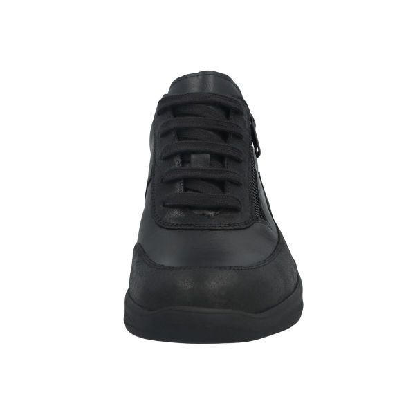 Кросівки жіночі Halea, чорний/леопардовий принт (арт. 7 56287 01251), Solidus (Німеччина)