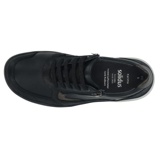 Кросівки жіночі Karima, чорні, 7 45800 01310, Solidus (Німеччина)