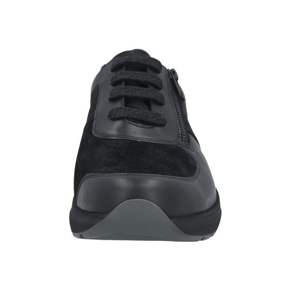 Кросівки жіночі шкіряні Mia, чорний (арт. 7 43502 01101), Solidus (Німеччина)