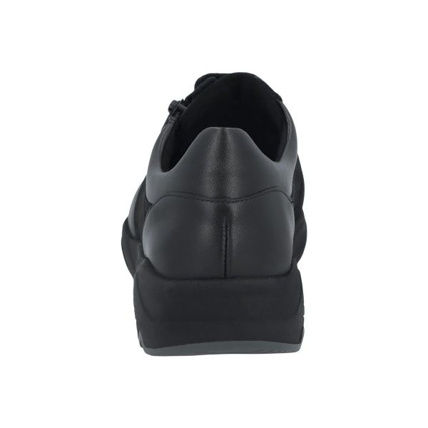 Кросівки жіночі шкіряні Mia, чорний (арт. 7 43502 01101), Solidus (Німеччина)