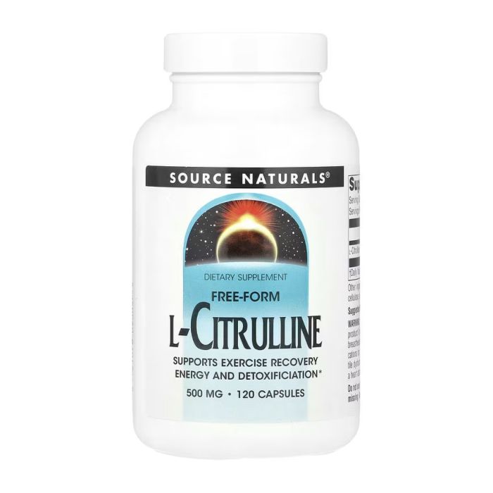 L-Citrulline 500 mg - 120 caps (Пошкоджена банка)