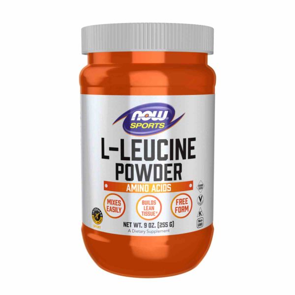 L-лейцин NOW® – чистый BCAA для роста мышц и энергии - 255g L-лейцин NOW® – чистый BCAA для роста мышц и энергии - 255g
