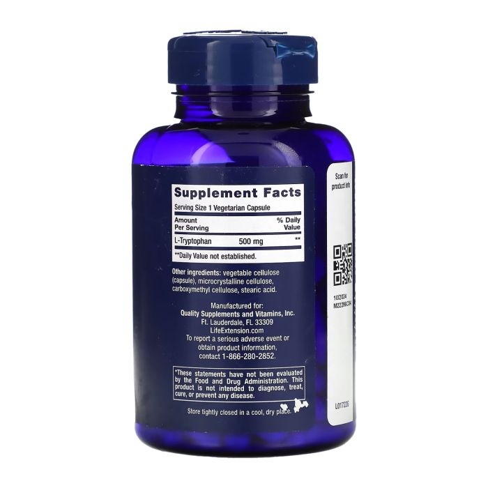 L-Tryptophan 500mg - 90 vcaps (До 01.25)
