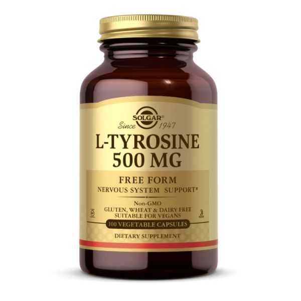 L-Tyrosine 500mg - 100 vcaps L-Tyrosine 500mg - 100 vcaps