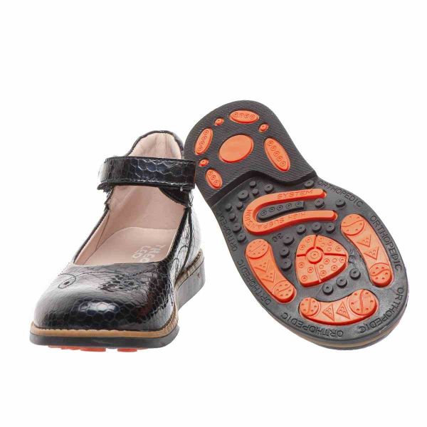 Профілактичні туфлі для дівчаток сині (арт. LEO-1174), THEO LEO (Туреччина)