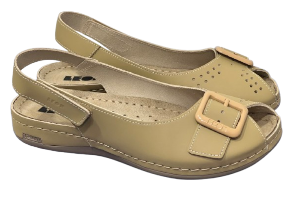 Сандалии ортопедические женские Leon 968 бежевые