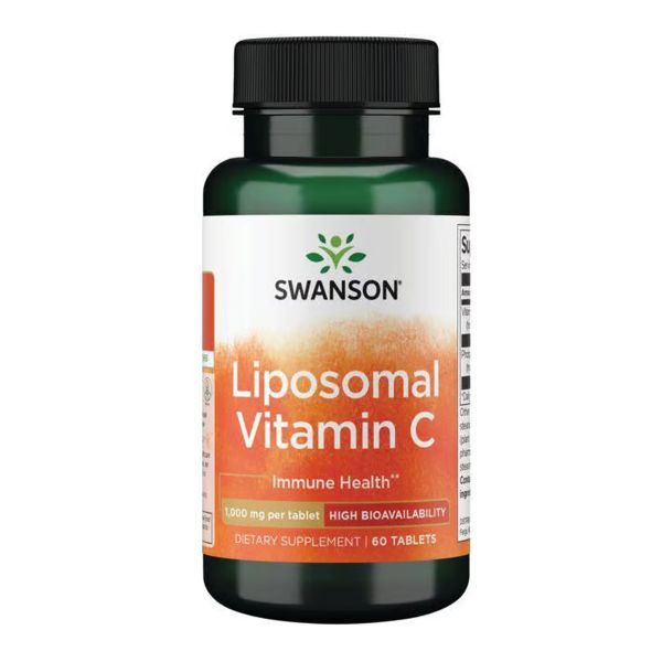 Swanson, ліпосомальний вітамін C - High Bioavailability 1000 mg - 60 tabs Swanson, ліпосомальний вітамін C - High Bioavailability 1000 mg - 60 tabs