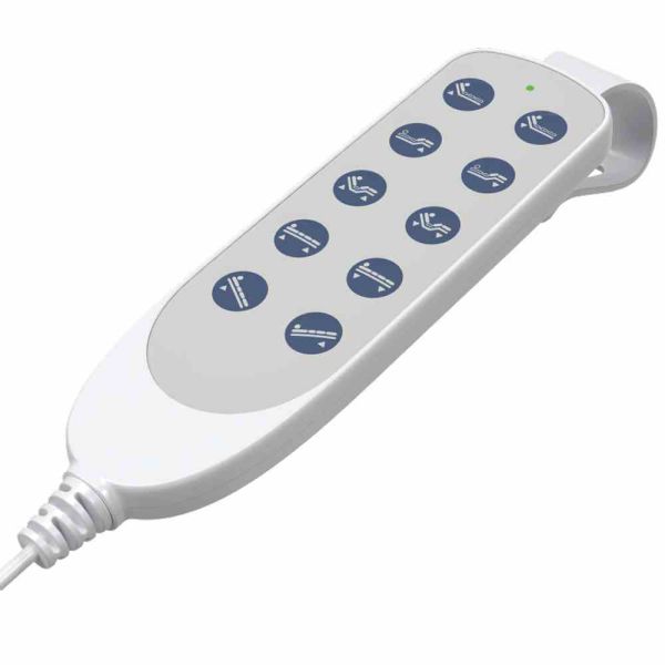 Ліжко з електрокеруванням та металевим ложем OSD-HK-9500