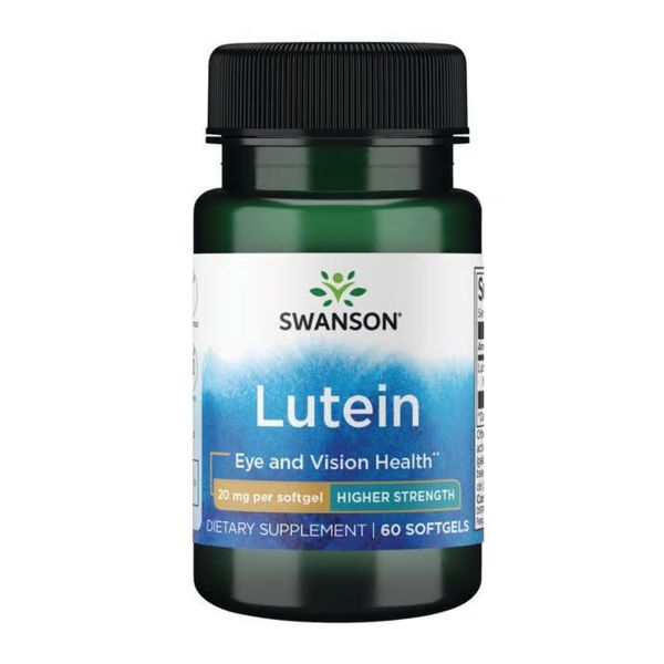 Лютеїн Swanson Lutein & Bilberry - 60 softgels  Лютеїн Swanson Lutein & Bilberry - 60 softgels