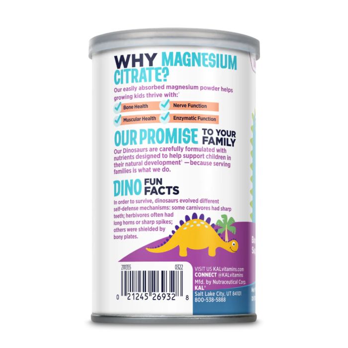 KAL Magnesium Citrate Powder – Легкозасвоюваний Магній для М’язів, Кісток та Нервів 200 мл.
