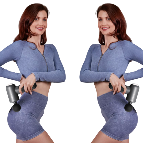 Перкусійний масажер для тіла і м'язів Medica+ MassHand Pro 4.0 Black