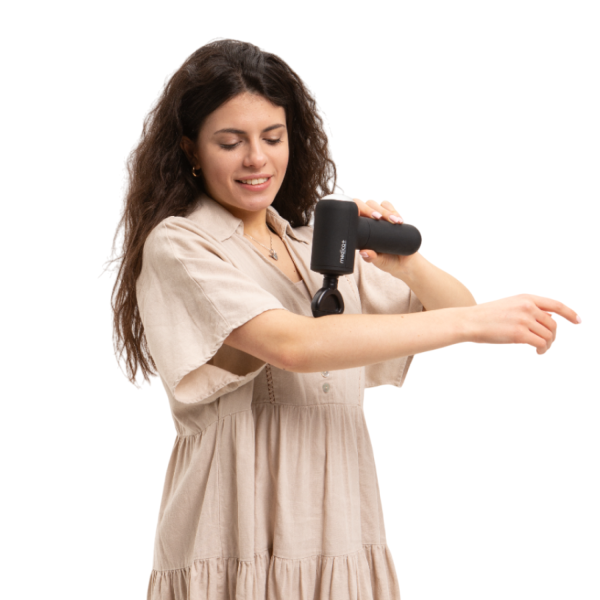 Перкусійний масажер для тіла і м'язів Medica+ MassHand Pro 4.0 Black