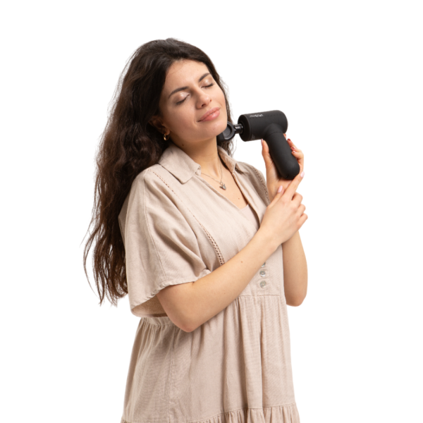 Перкусійний масажер для тіла і м'язів Medica+ MassHand Pro 4.0 Black