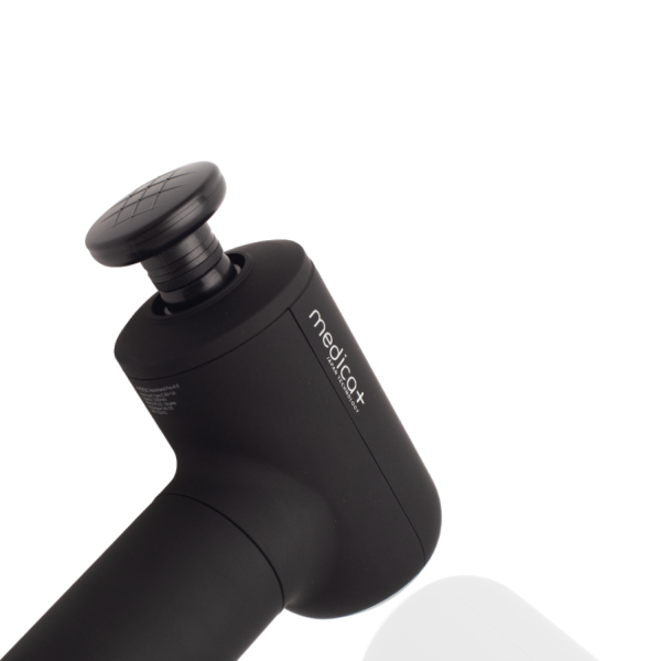 Перкусійний масажер для тіла і м'язів Medica+ MassHand Pro 4.0 Black