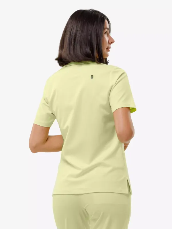 Медді Жіноче Медичне Поло колір лимон