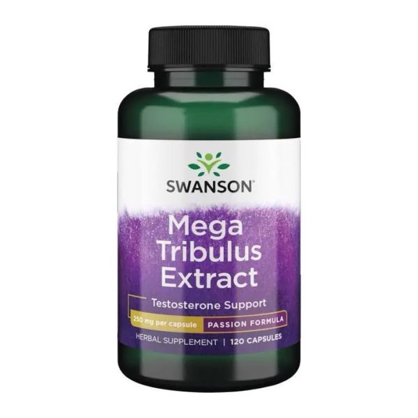 Swanson Mega Tribulus – якорь 250 мг для поддержки тестостерона и либидо - 120 caps (До 09.25) Swanson Mega Tribulus – якорь 250 мг для поддержки тестостерона и либидо - 120 caps (До 09.25)