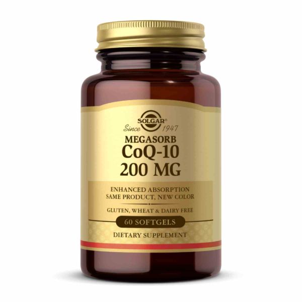  Megasorb CoQ-10 200mg — 60 капсул для серцево-судинної підтримки
