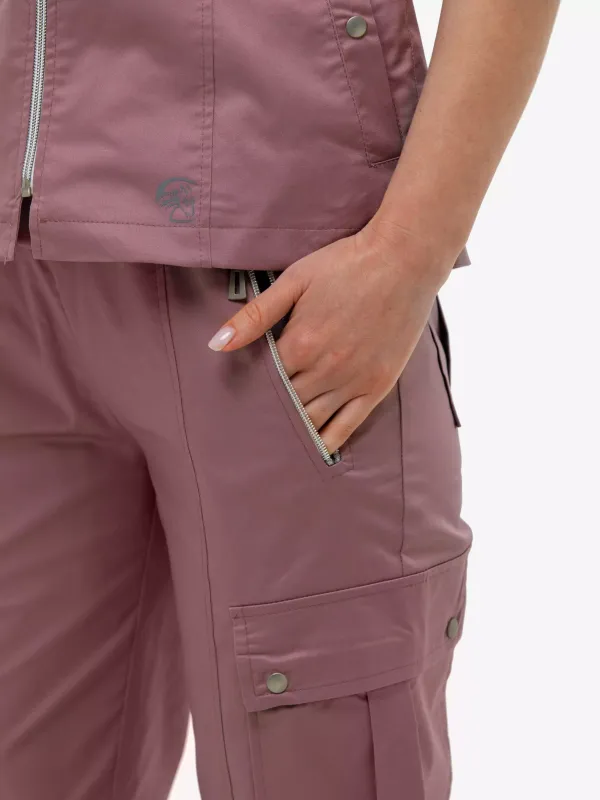 Милана Медицинский Костюм цвет пепельная роза