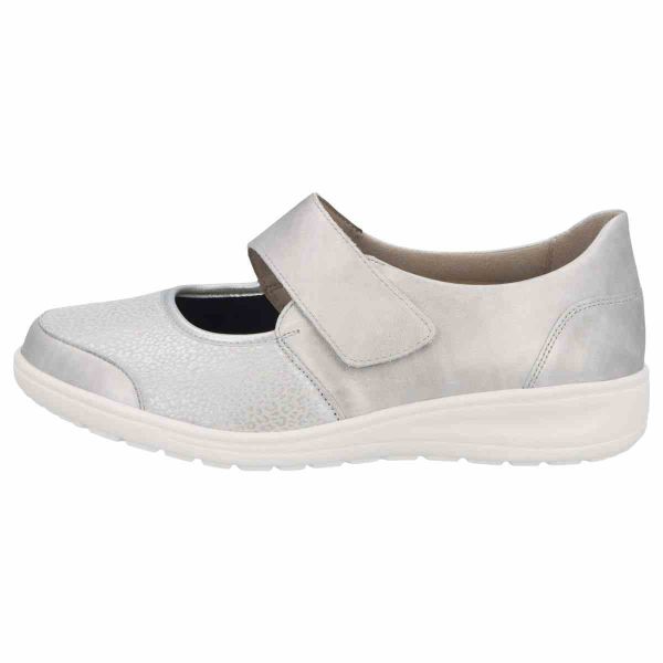 Мокасины женские Kate, серебристо-серый (арт.7 29503 20952) Solidus (Германия)