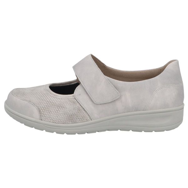 Мокасины женские Kate, серый (арт.7 29503 20728) Solidus (Германия)