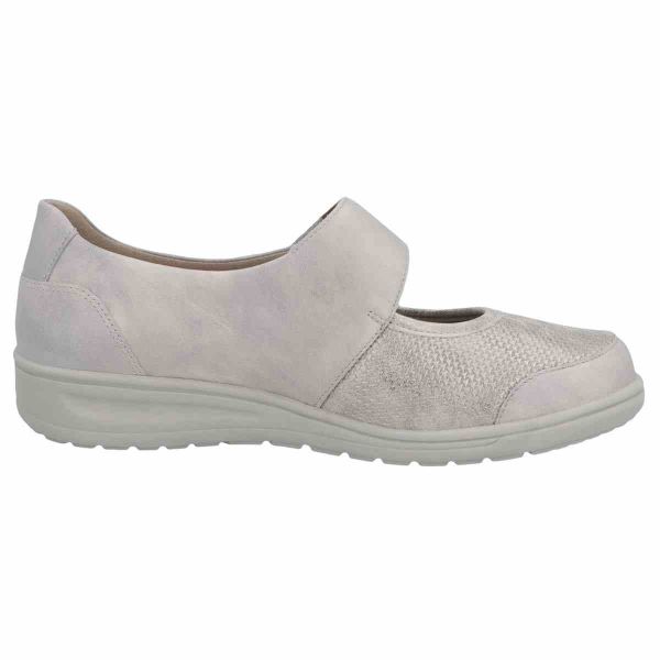 Мокасины женские Kate, серый (арт.7 29503 20728) Solidus (Германия)