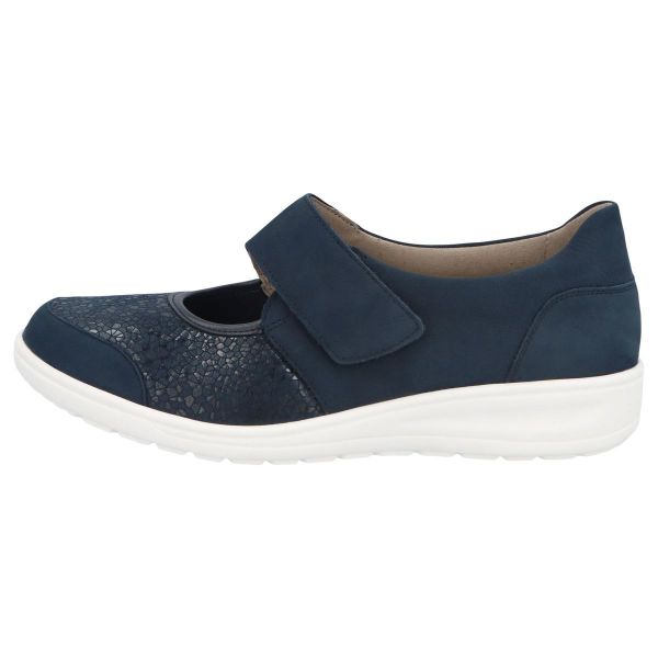 Мокасины женские Kate,т.синий (арт.7 29503 80557) Solidus (Германия)