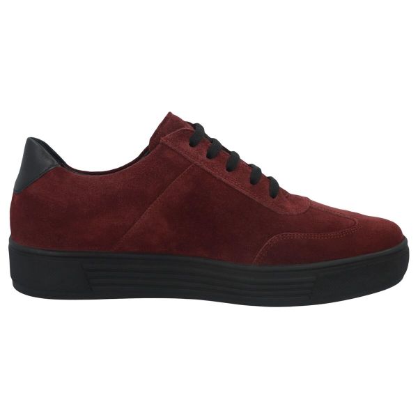 Мокасини жіночі Kendal, бордовий/велюр (арт.7 30141 30792), Solidus (Німеччина)