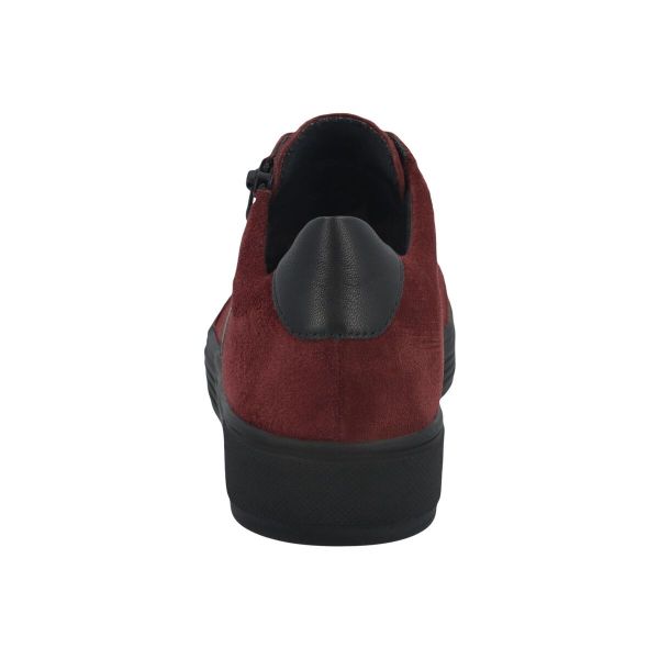 Мокасини жіночі Kendal, бордовий/велюр (арт.7 30141 30792), Solidus (Німеччина)