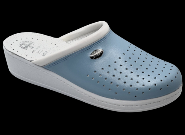 Жіночі сабо Adaco SB 100 Azzurro блакитні Жіночі сабо Adaco SB 100 Azzurro блакитні