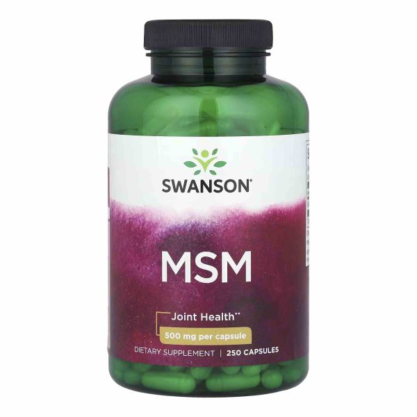 МСМ Swanson – биоактивная сера для суставов, кожи и волос 500mg - 250 caps МСМ Swanson – биоактивная сера для суставов, кожи и волос 500mg - 250 caps