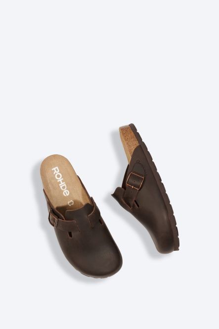Мужские сабо Grado, коричневый (арт.6698 72), ROHDE (Германия)