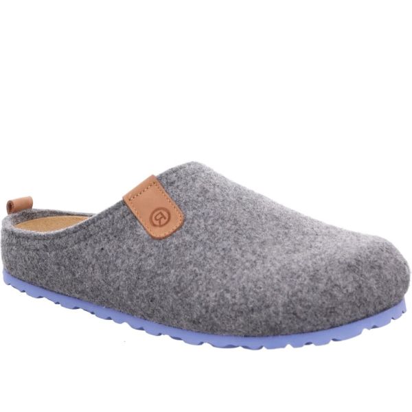 Чоловічі сабо Napoli-H, сірий (арт. 6900 80), ROHDE (Німеччина)