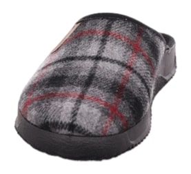 Чоловічі сабо Soltau-H, антрацит/клітинка (арт.2781 82), ROHDE (Німеччина)