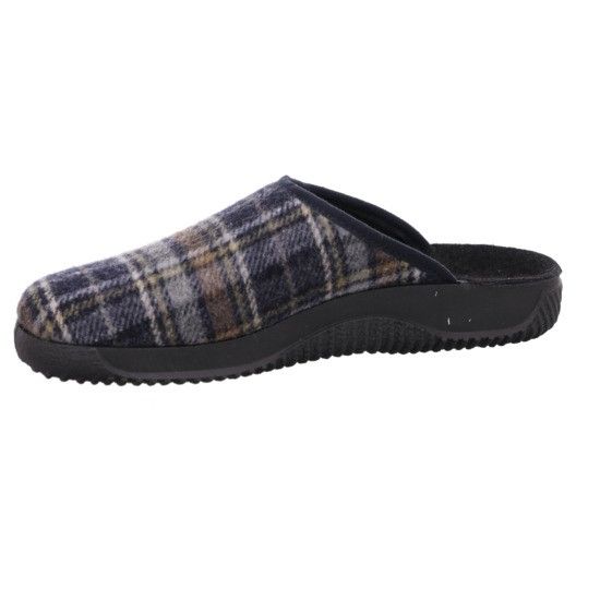 Мужские сабо Soltau-H, т.синий/клеточка (арт.2781 56), ROHDE (Германия)