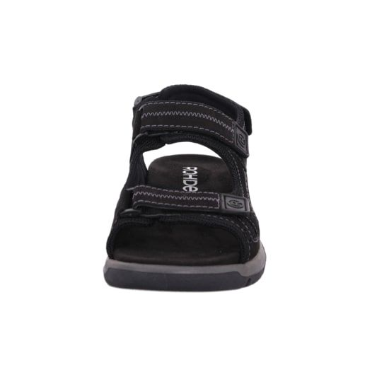 Чоловічі сандалі Palermo, чорний, 6026 90, ROHDE (Німеччина)