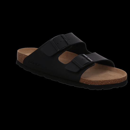 Чоловічі шльопанці Grado, чорний (арт.5920 90), ROHDE (Німеччина)