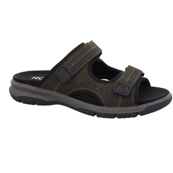 Чоловічі шльопанці Palermo, т.хакі, 6022 66, ROHDE (Німеччина)