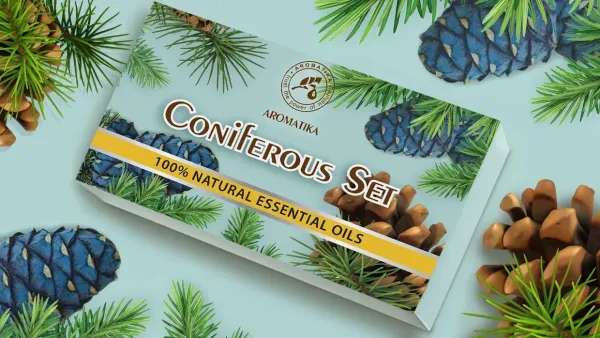 Набір ефірних олій «Хвойний» Ароматика